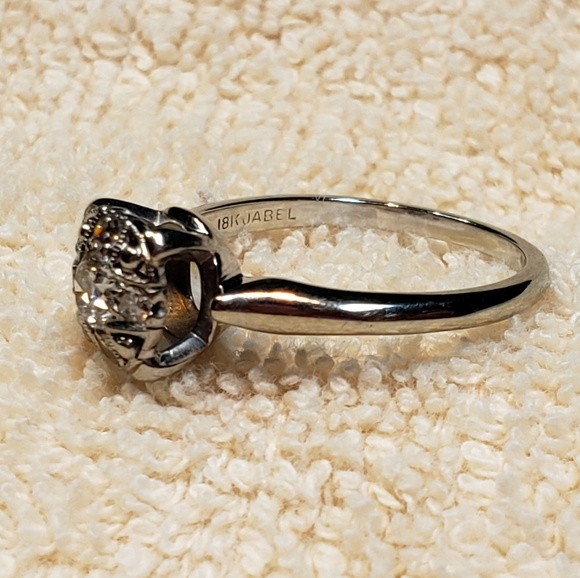 Jabel Jewelry Antique Jabel 8k Gold Diamond Ring Poshmark